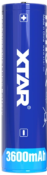 Oem XTAR 18650 3.7 V ličio jonų 3600 mAh baterija su