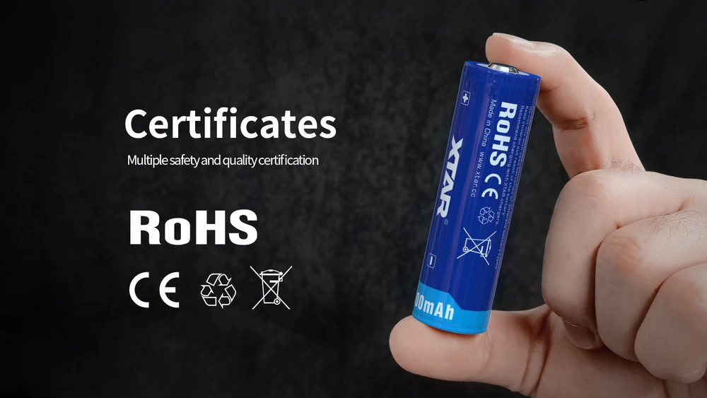 Xtar 5000mAh 3,6V 21700 akumuliatorius su PCB