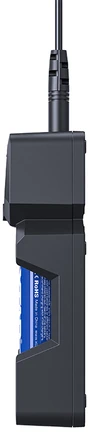 Baterijų įkroviklis XTAR X2 18650 AA AAA elementam ni-MH li-ion