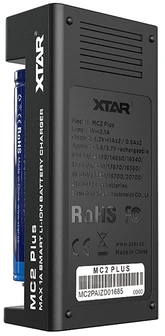 Xtar universalus 2 x ličio jonų akumuliatorių įkroviklis MC2 PLUS