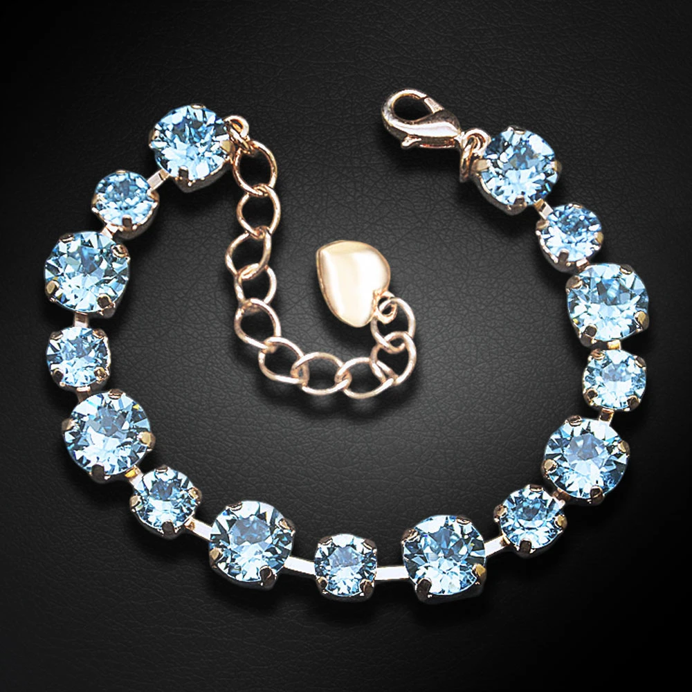 Diamond Sky Jewelry Apyrankė moterims DiamondSky „Klasika IV“ su Swarovski kristalais