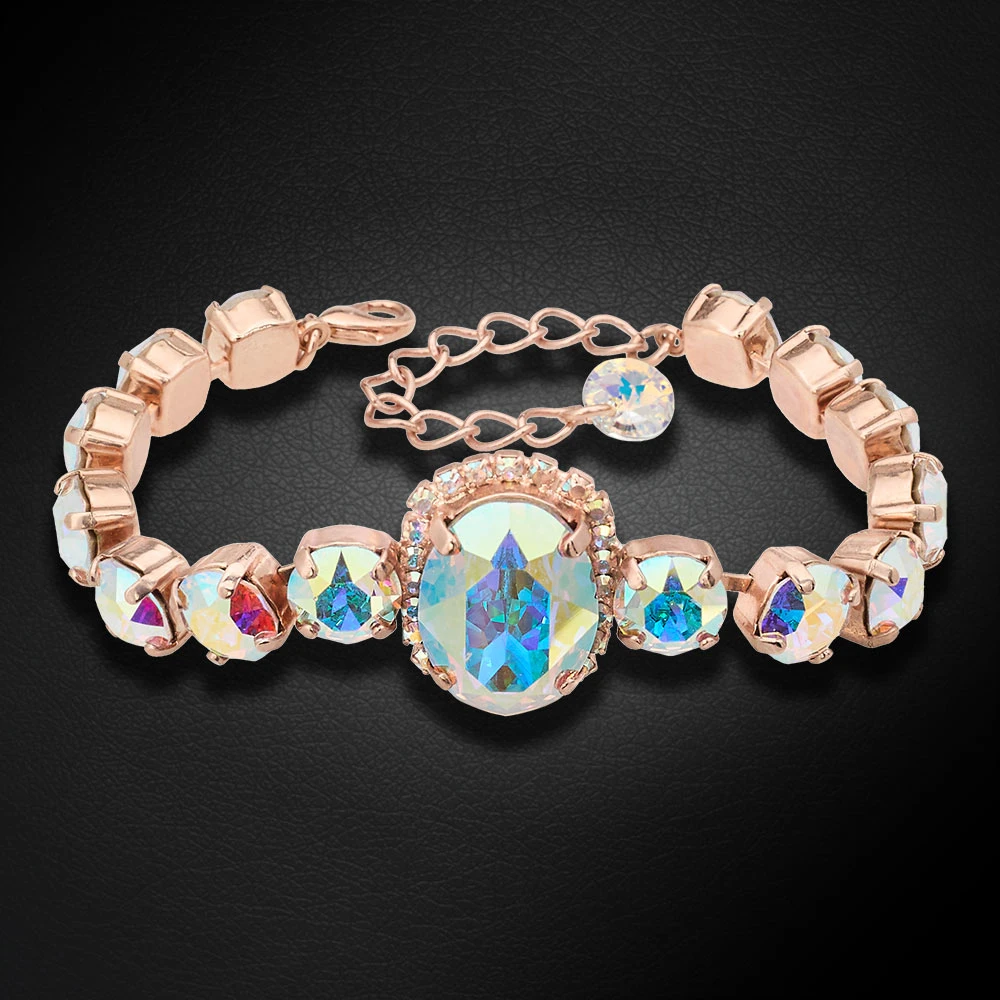 Diamond Sky Jewelry Apyrankė moterims DiamondSky „Sofia II“ su Swarovski kristalais