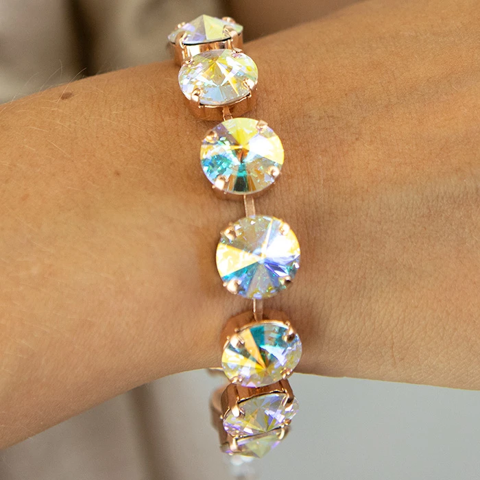Diamond Sky Jewelry Apyrankė moterims DiamondSky „Vortex“ su Preciosa® kristalais