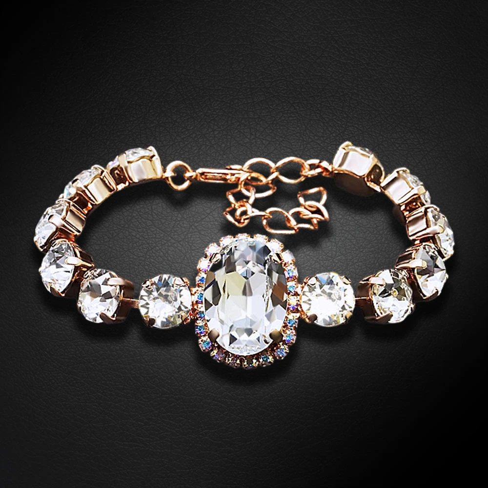 Diamond Sky Jewelry Apyrankė moterims DiamondSky „Sofia II“ su Swarovski kristalais