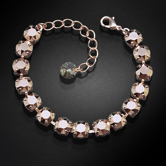 Diamond Sky Jewelry Apyrankė moterims DiamondSky „Klasika II“ su Swarovski karoliukais