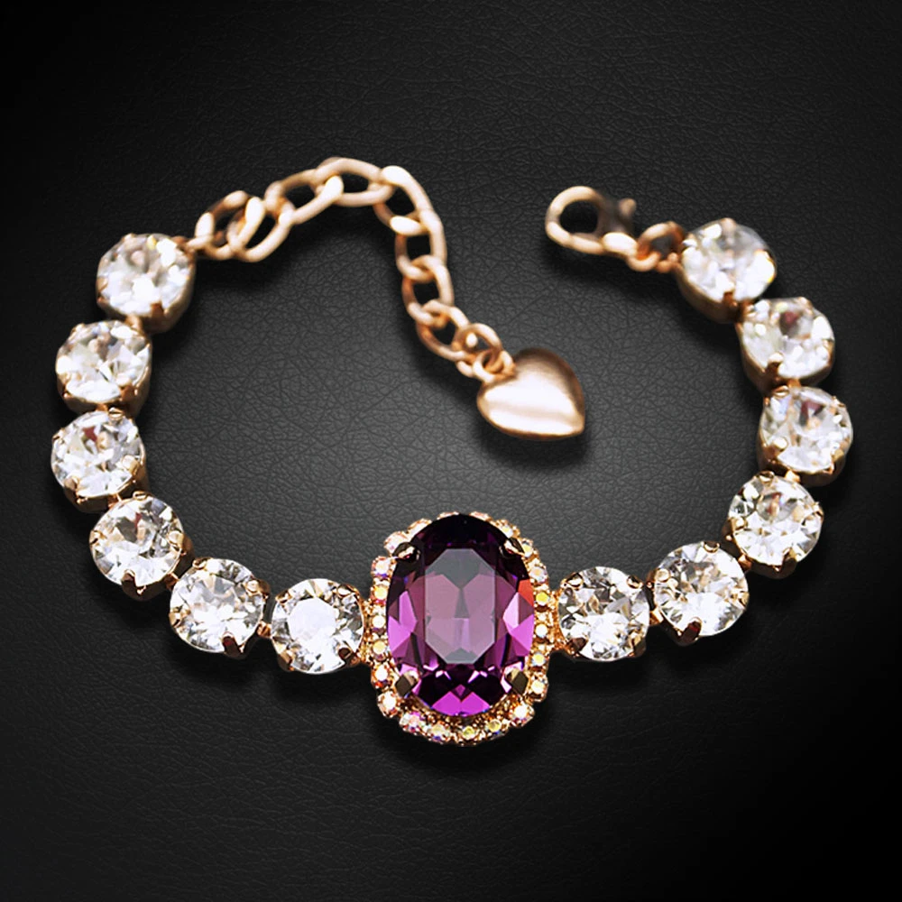 Diamond Sky Jewelry Apyrankė moterims DiamondSky „Sofia II“ su Swarovski kristalais