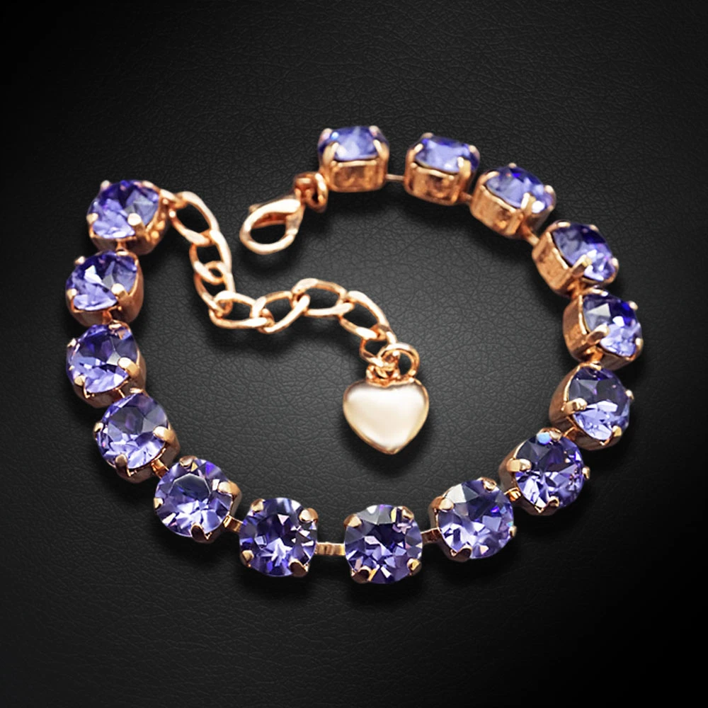 Diamond Sky Jewelry Apyrankė moterims DiamondSky „Klasika“ su Swarovski kristalais