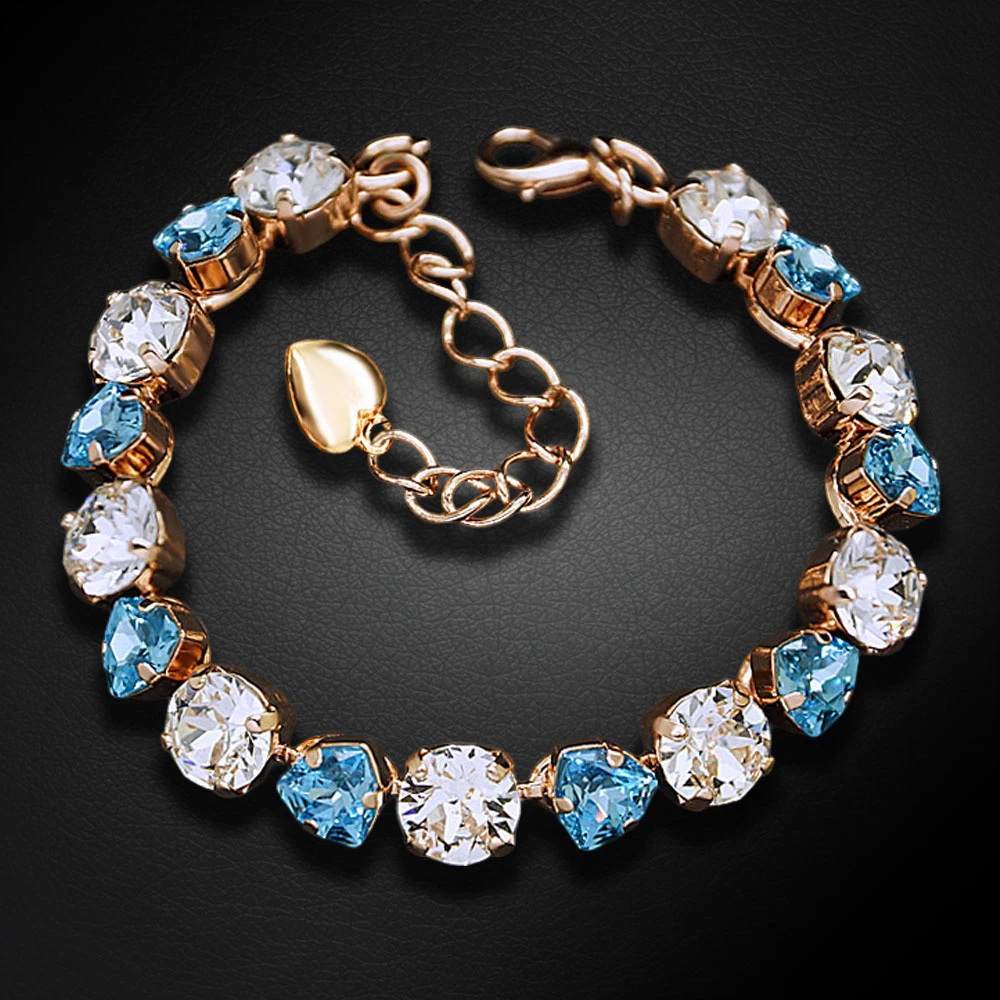 Diamond Sky Jewelry Apyrankė moterims DiamondSky „Romantiškas Švelnumas II“ su Swarovski kristalais