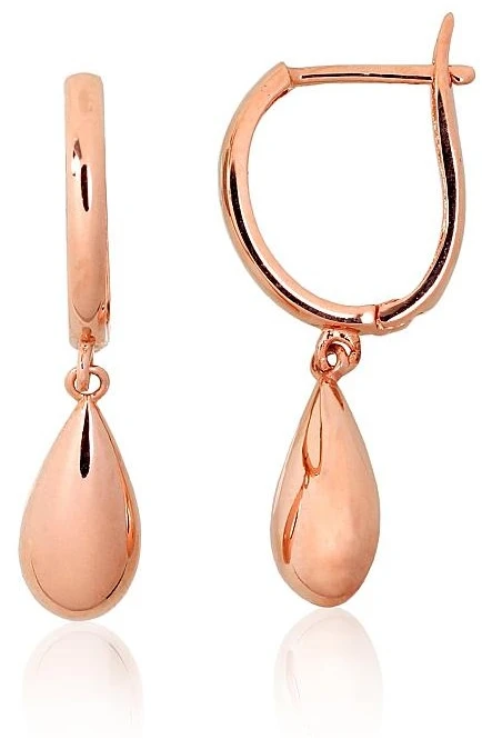 Diamond Sky Jewelry Auksiniai auskarai „Golden Drop“