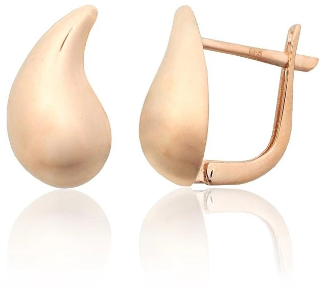 Diamond Sky Jewelry Auksiniai auskarai „Harmonijos Ašara“