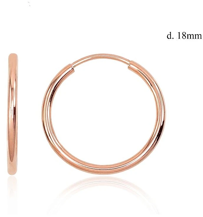 Diamond Sky Jewelry Auksiniai auskarai-žiedai „Menora XIII“
