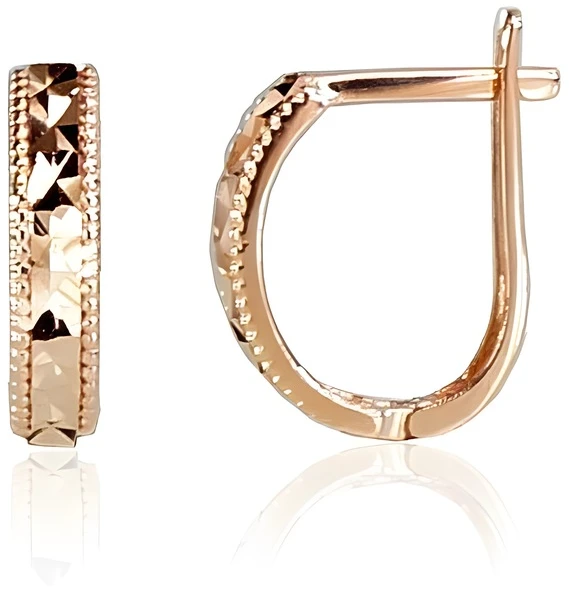 Diamond Sky Jewelry Auksiniai auskarai „Monroe VI“
