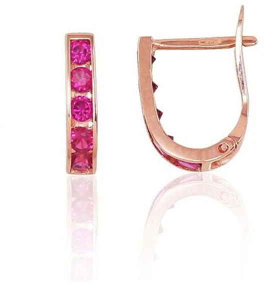 Diamond Sky Jewelry Auksiniai auskarai su cirkoniais „Confetti II“