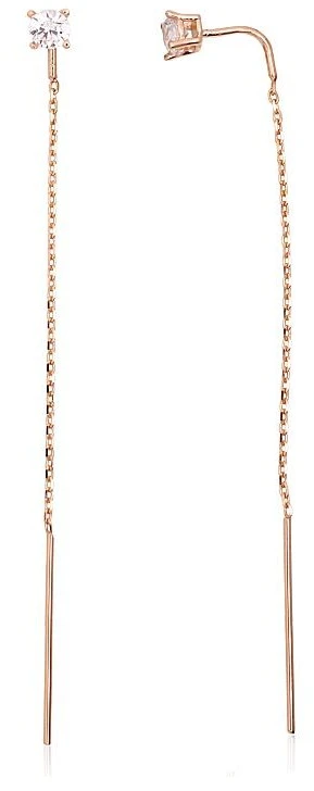 Diamond Sky Jewelry Auksiniai auskarai su cirkoniais „Natalie II“