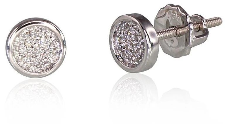 Diamond Sky Jewelry Auksiniai auskarai su deimantais „Perfection IX“
