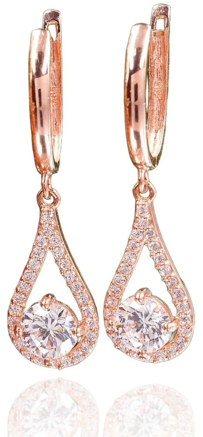 Diamond Sky Jewelry Auksiniai auskarai su cirkoniais „Vienna“