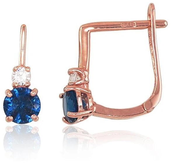 Diamond Sky Jewelry Auksiniai auskarai su cirkoniais „Didybė“