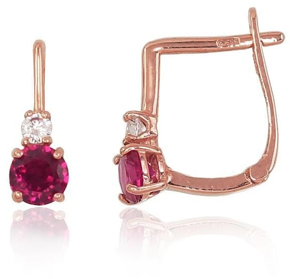Diamond Sky Jewelry Auksiniai auskarai su cirkoniais „Didybė II“