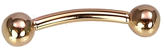 Diamond Sky Jewelry Auksinis antakio auskaras „Golden Dawn III“