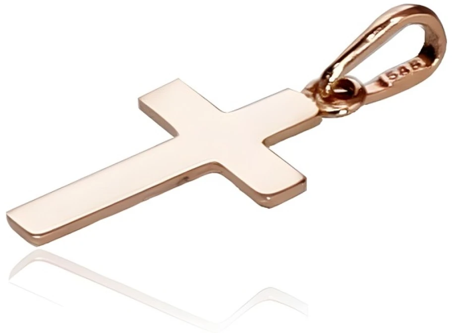 Diamond Sky Jewelry Auksinis kryželis „Klasika Gold IV“
