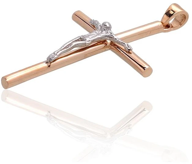 Diamond Sky Jewelry Auksinis kryželis „Kristaus Nukryžiavimas XV“