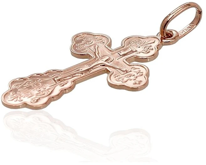 Diamond Sky Jewelry Auksinis kryželis „Kristaus Nukryžiavimas II“