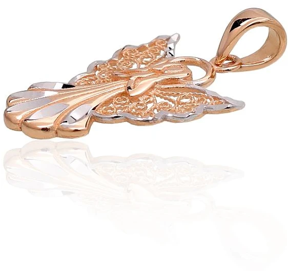 Diamond Sky Jewelry Auksinis pakabukas „Angel XVII“