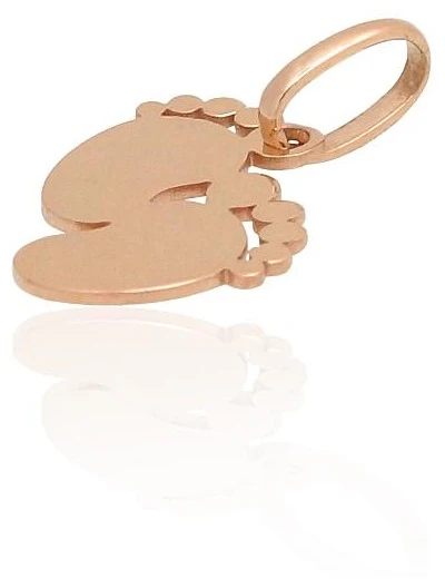 Diamond Sky Jewelry Auksinis pakabukas „Footprints XI“