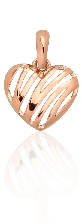 Diamond Sky Jewelry Auksinis pakabukas „Įkvėpimo Širdis“