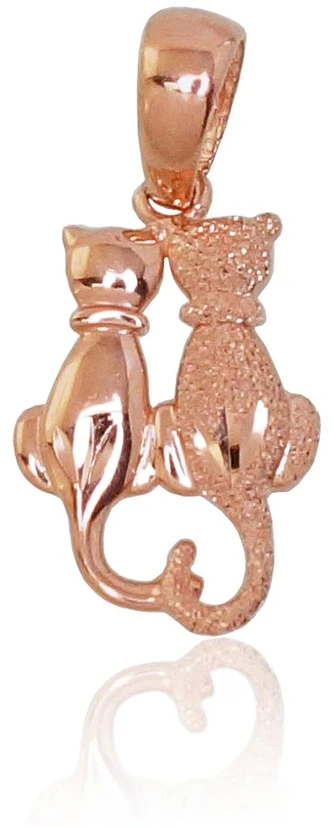 Diamond Sky Jewelry Auksinis pakabukas „Katė III“
