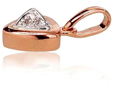 Diamond Sky Jewelry Auksinis pakabukas su deimantais „Alana“