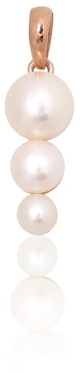 Diamond Sky Jewelry Auksinis pakabukas su perlais „Fabos“