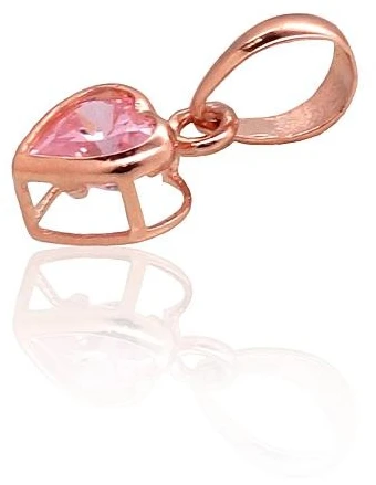 Diamond Sky Jewelry Auksinis pakabukas su cirkoniais „Amor II“