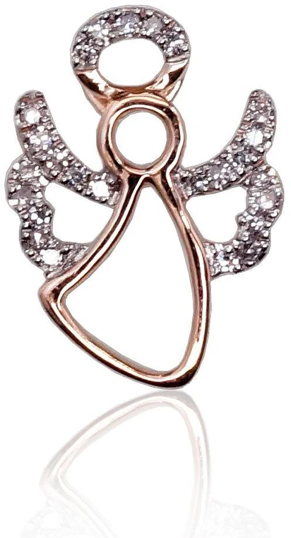 Diamond Sky Jewelry Auksinis pakabukas su deimantais „Angel“