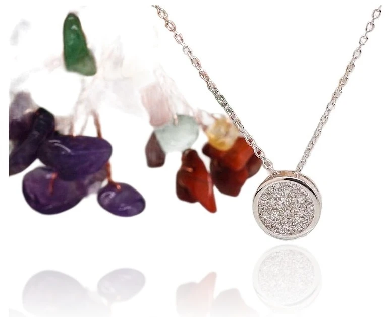 Diamond Sky Jewelry Auksinis pakabukas su deimantais „Perfection“