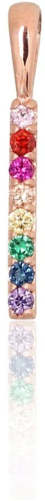 Diamond Sky Jewelry Auksinis pakabukas su cirkoniais „Confetti“