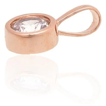 Diamond Sky Jewelry Auksinis pakabukas su cirkoniais „Juno II“