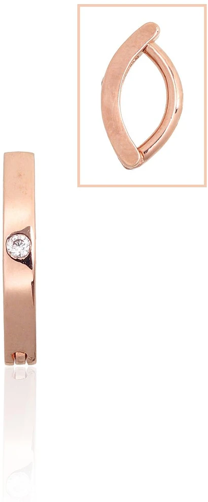 Diamond Sky Jewelry Auksinis pilvo auskaras su cirkoniais „Tokijas“