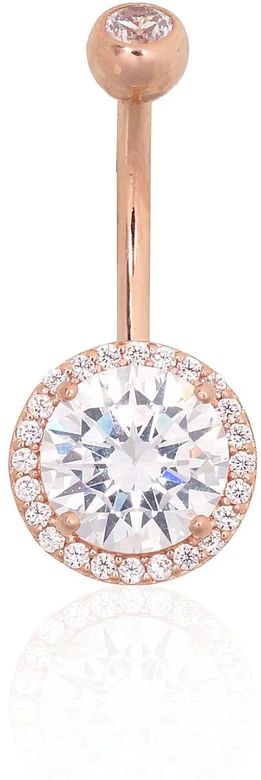 Diamond Sky Jewelry Auksinis pilvo auskaras su cirkoniais „Juno Gold VII“