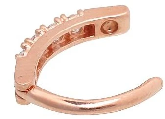 Diamond Sky Jewelry Auksinis pilvo auskaras su cirkoniais „Confetti“
