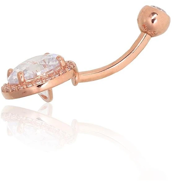 Diamond Sky Jewelry Auksinis pilvo auskaras su cirkoniais „Juno Gold VII“