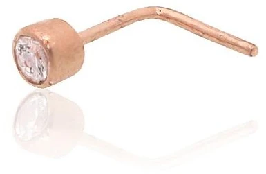 Diamond Sky Jewelry Auksinis pilvo auskaras su cirkoniais „Juno Mini VI“