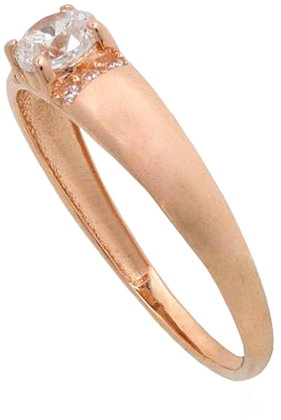 Diamond Sky Jewelry Auksinis žiedas su cirkoniais „Pure Light“