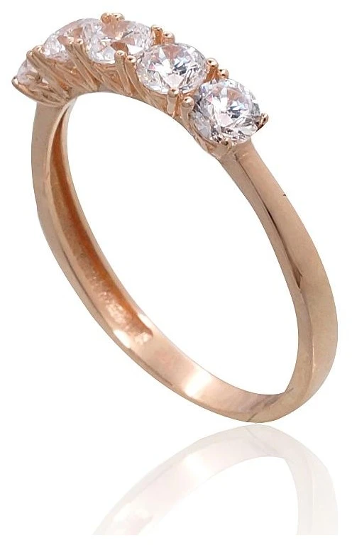 Diamond Sky Jewelry Auksinis žiedas su cirkoniais „Tokijas LII“