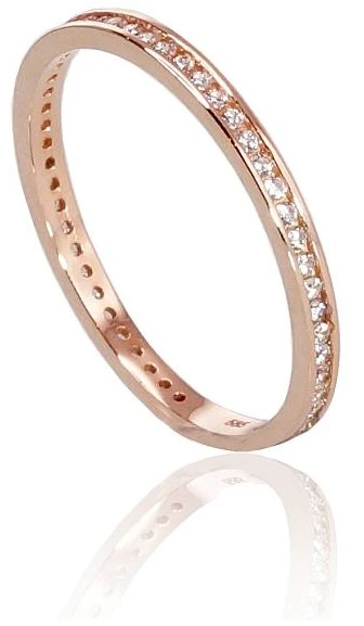 Diamond Sky Jewelry Auksinis žiedas su cirkoniais „Babylon“