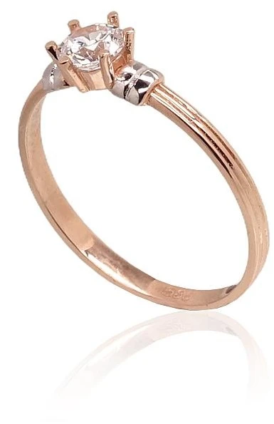 Diamond Sky Jewelry Auksinis žiedas su cirkoniais „Khonsu IV“
