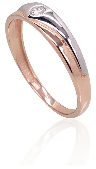 Diamond Sky Jewelry Auksinis žiedas su cirkoniais „Tokijas XXXI“