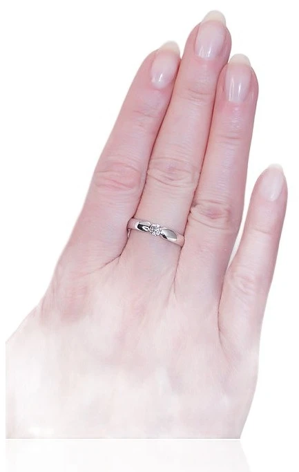 Diamond Sky Jewelry Auksinis žiedas su deimantais „Klasika Gold IV“