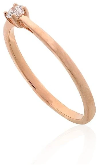 Diamond Sky Jewelry Auksinis žiedas su deimantais „Amžinybės kibirkštis“