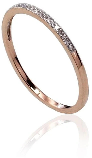 Diamond Sky Jewelry Auksinis žiedas su deimantais „Babylon II“
